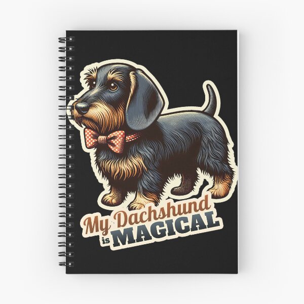Item preview, Wire-haired Dachshund Magical designed and sold by ThisDress.