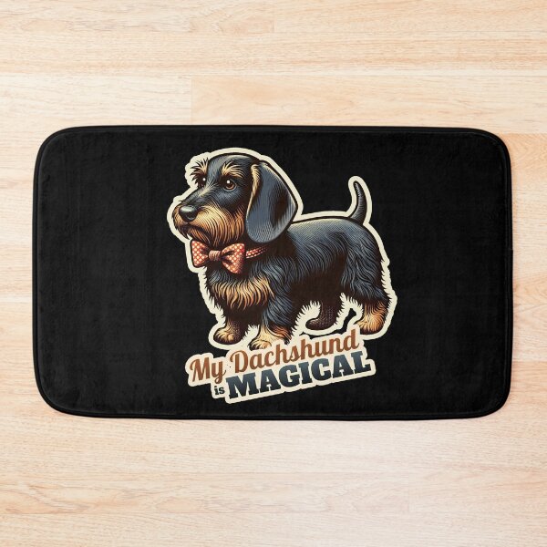 Item preview, Wire-haired Dachshund Magical designed and sold by ThisDress.