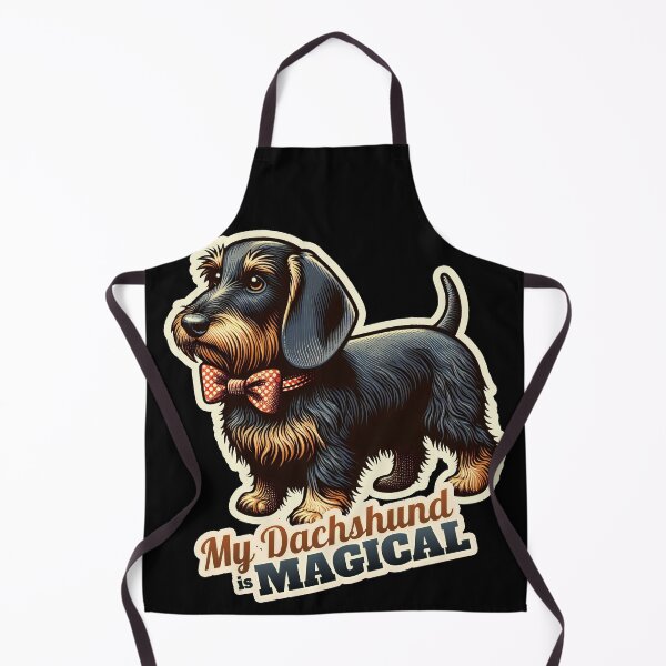Item preview, Wire-haired Dachshund Magical designed and sold by ThisDress.
