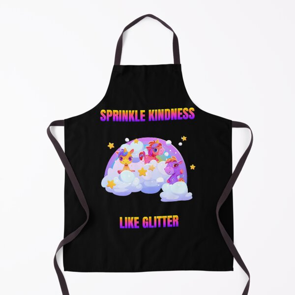 Item preview, Sprinkle Kindness Like Glitter 3 Unicorns In Clouds designed and sold by Artography Designs.