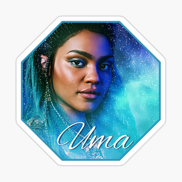 Vista previa del artículo con la obra «Princesa Uma - Descendientes 3», diseñado y vendido por Arte Enchanted.