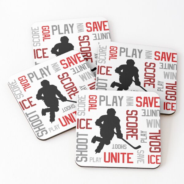 Item preview, For the Love of Hockey - Red designed and sold by katsprintbtq.