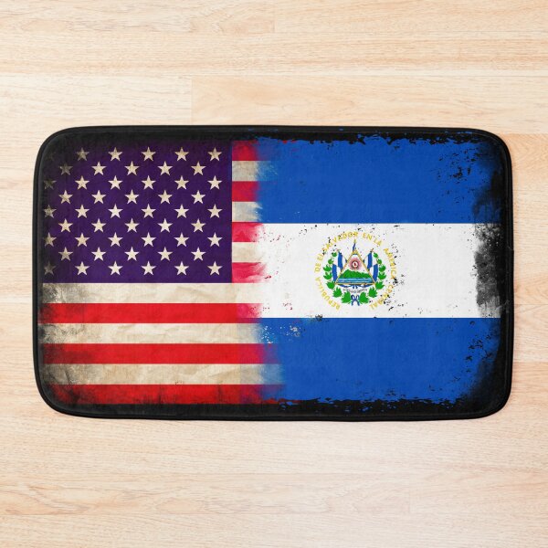 Item preview, US Flag and El Salvador Flag Pride Wear Design designed and sold by LovelyHappyGift.