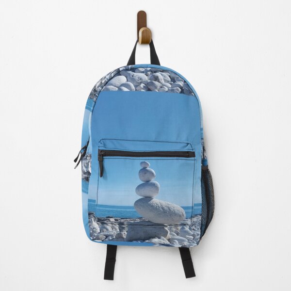 Item preview, Stone Balance on a Mattinata Beach designed and sold by EpicVistas.