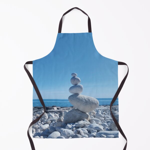 Item preview, Stone Balance on a Mattinata Beach designed and sold by EpicVistas.