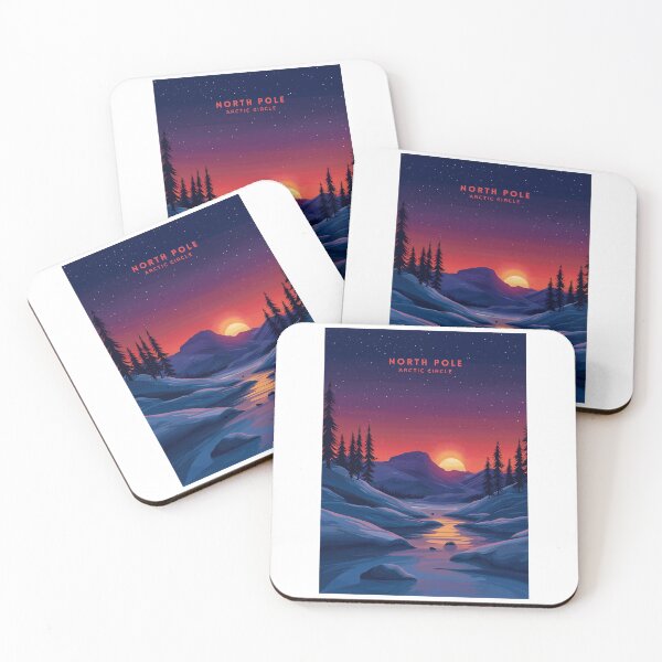 Item preview, Arctic Splendor: North Pole designed and sold by NeuralVibe.