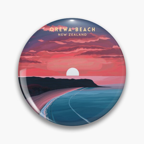Artikelvorschau, Orewa Beach – Ruhe und Erholung: Neuseeland entworfen und verkauft von NeuralVibe.