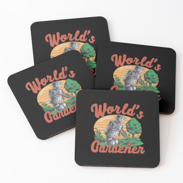 Item preview, World’s Okayest Gardener Funny Plant Lover Typography Quote designed and sold by thedazzlingmonk.