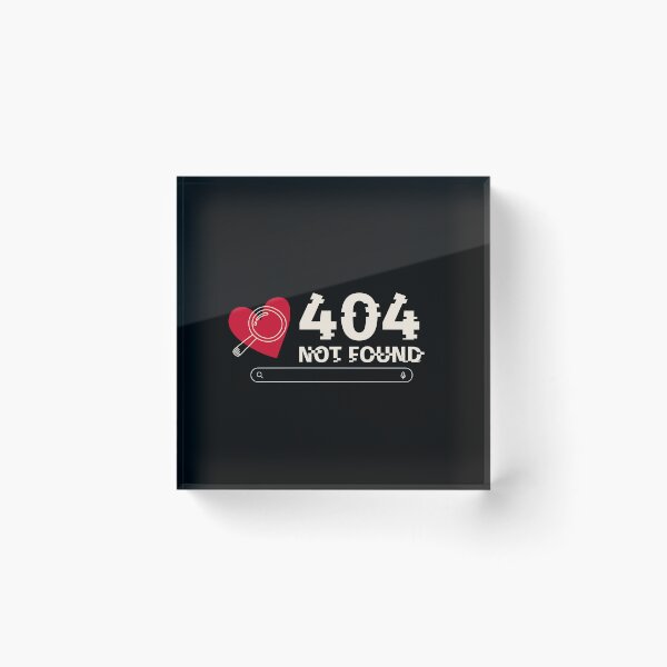 Item preview, 404, Heart Not Found designed and sold by heartfeltarts93.