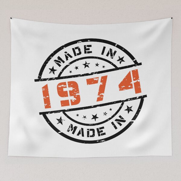 Item preview, Year of Birth Birthday Born In - Made in 1974 designed and sold by ElvisU.