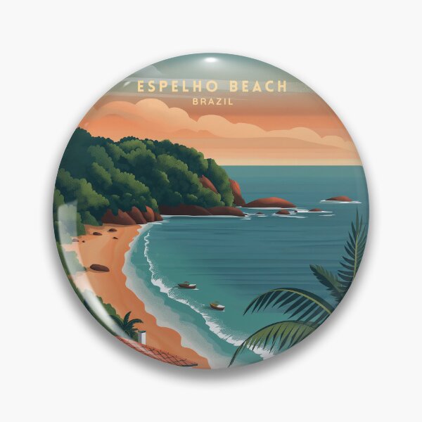 Item preview, Espelho Beach Oasis: Brazil designed and sold by NeuralVibe.