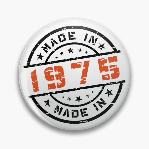 Item preview, Year of Birth Birthday Born In - Made in 1975 designed and sold by ElvisU.