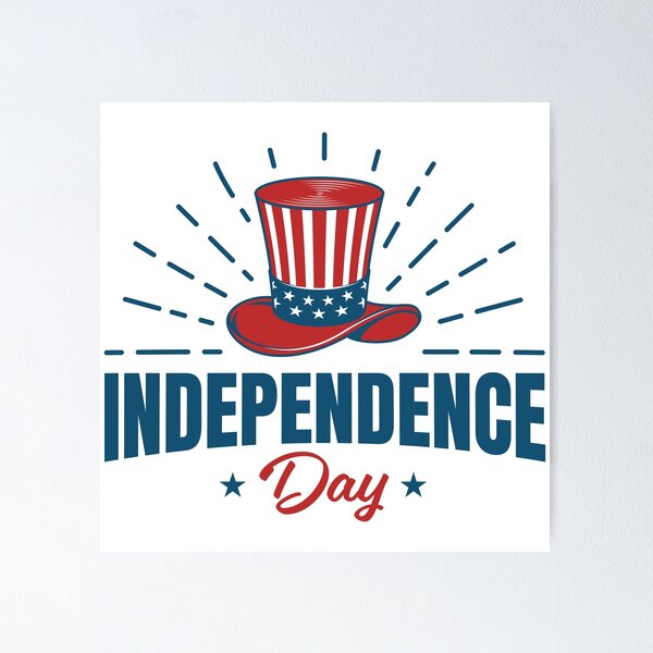 Item preview, Lincoln's Hat, 4th July. Independence day  designed and sold by FaddyFog.