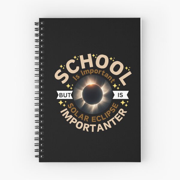 Item preview, School Is Important But Solar Eclipse Is Importanter  designed and sold by QueenStore-USA.