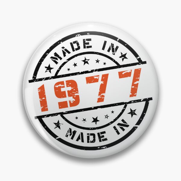Item preview, Year of Birth Birthday Born In - Made in 1977 designed and sold by ElvisU.