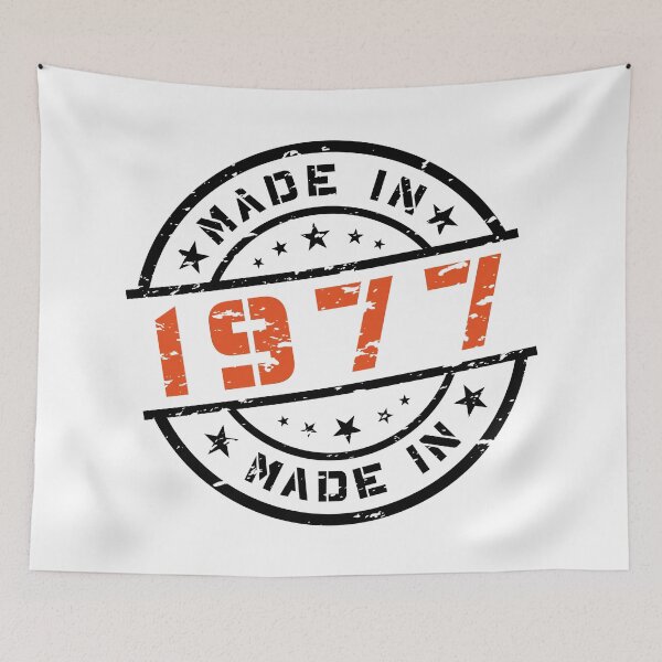 Item preview, Year of Birth Birthday Born In - Made in 1977 designed and sold by ElvisU.
