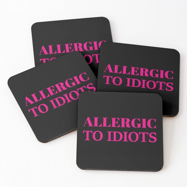 Item preview, Allergic To Idiots designed and sold by JacquieMira.