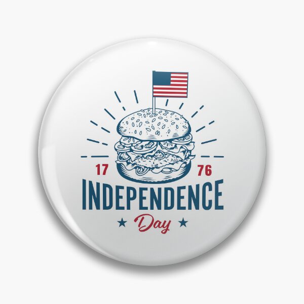 Item preview, Hamburguesa americana, 4 de julio. Día de la Independencia designed and sold by FaddyFog.