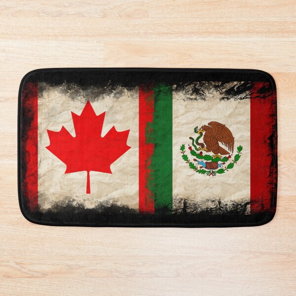 Item preview, Canada Flag and Mexican Flag Pride Wear Design designed and sold by LovelyHappyGift.