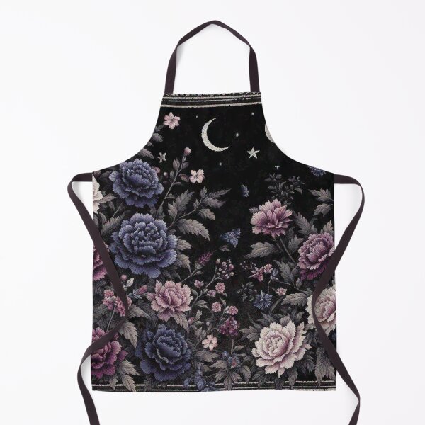 Item preview, Vibrant and Dark color Carnation Flowers at night garden designed and sold by Illuministique.