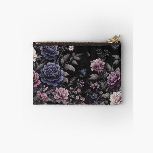 Item preview, Vibrant and Dark color Carnation Flowers at night garden designed and sold by Illuministique.