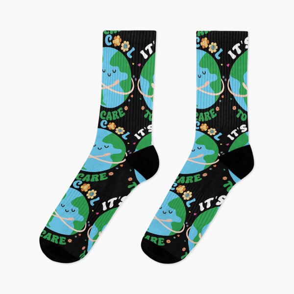 Item preview, Earth day it's cool to care earth day 2024 kids designed and sold by tessBuzz.