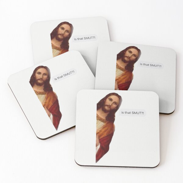 Item preview, jesus 'is that smut' meme designed and sold by janishataneja.