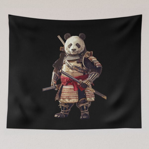 Item preview, Ornate Panda Samurai in Full Gear designed and sold by Yogimeister.
