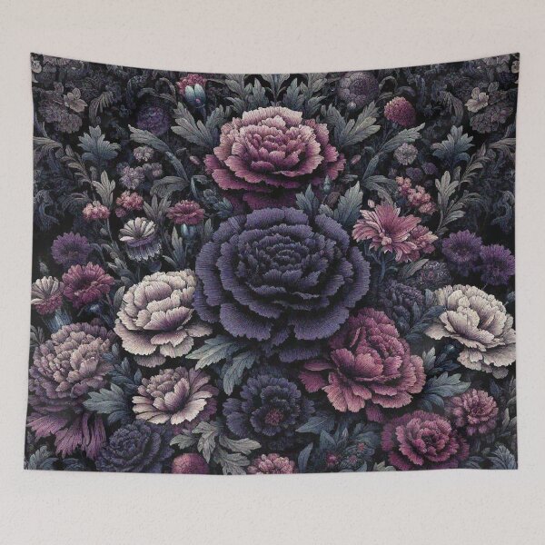 Item preview, the Mysterious Garden of Carnation Flowers designed and sold by Illuministique.