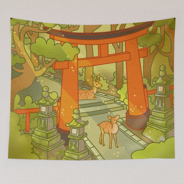 Item preview, Kasuga Shrine, Nara, Japan designed and sold by YumeMochi.