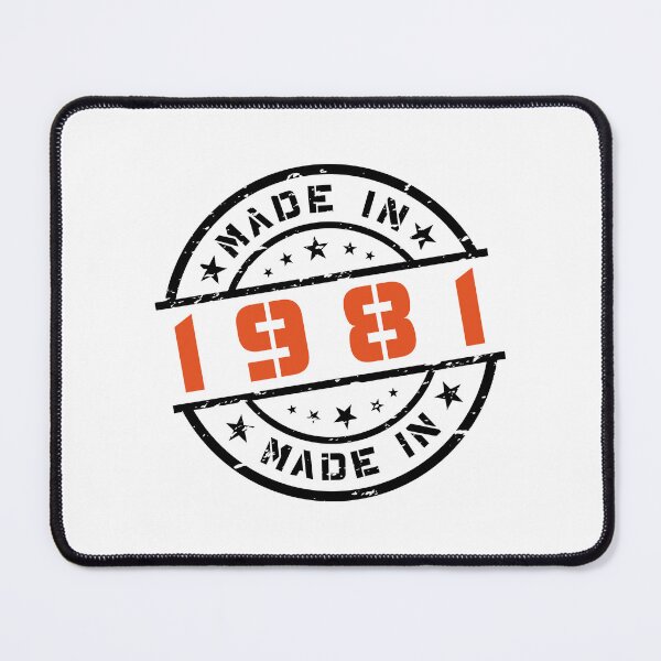 Item preview, Year of Birth Birthday Born In - Made in 1981 designed and sold by ElvisU.