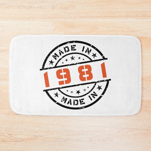 Item preview, Year of Birth Birthday Born In - Made in 1981 designed and sold by ElvisU.