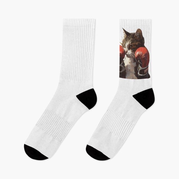 Item preview, Boxer Cat, Boxing Kitten, Kitty Boxer, Sport designed and sold by CreativeArts-S.