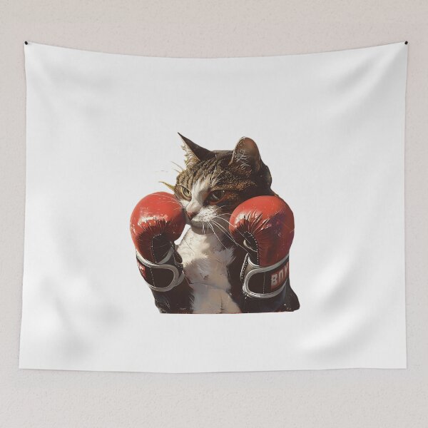 Item preview, Boxer Cat, Boxing Kitten, Kitty Boxer, Sport designed and sold by CreativeArts-S.