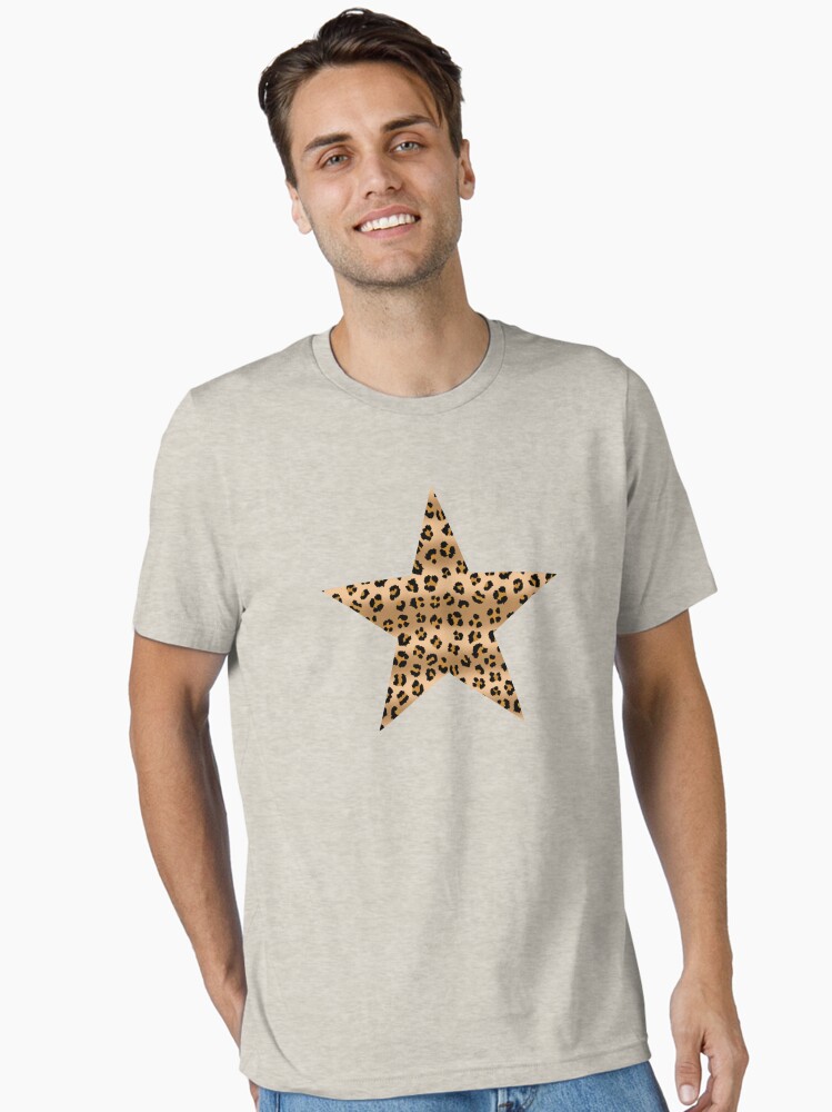 Leopard Cheetah Print Star