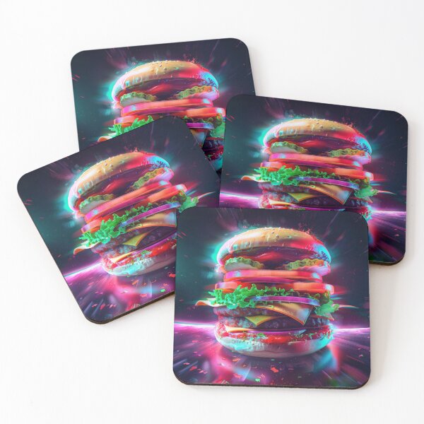 Item preview, Neon Dream Burger Extravaganza designed and sold by palmyst.