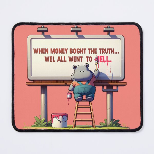 Item preview, The Painted Truth: Hippo Artist designed and sold by 0penvimark.