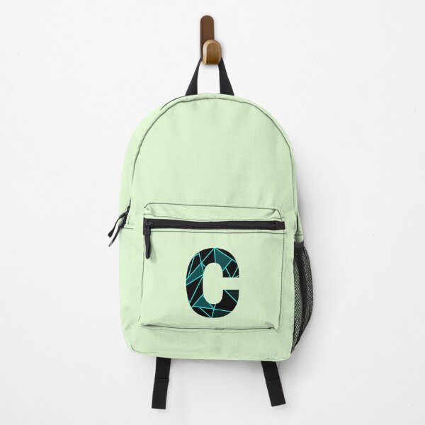 Item preview, Monogram C With Neon Blue Abstract Lines designed and sold by Coffee Lifestyle.