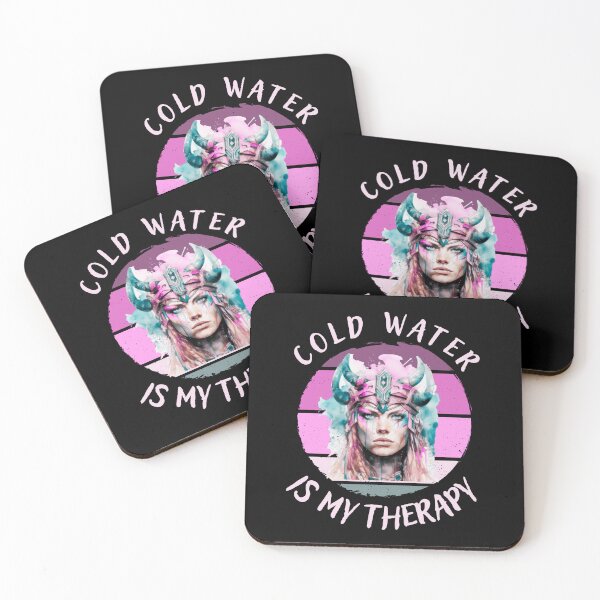 Item preview, Cold Water Is My Therapy Funny Gifts for Pepole Who Like Ice Bathing designed and sold by byMartha.