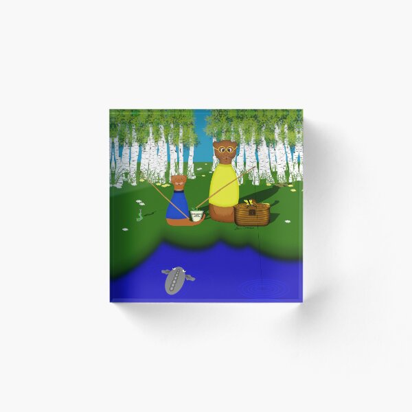 Item preview, Oliver The Otter Fishing with Dad designed and sold by OliverTheOtter.