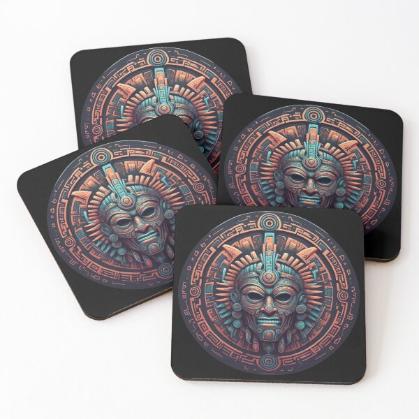 Item preview, Mayan Tribal Mask, Original Design designed and sold by Burn-Ego.