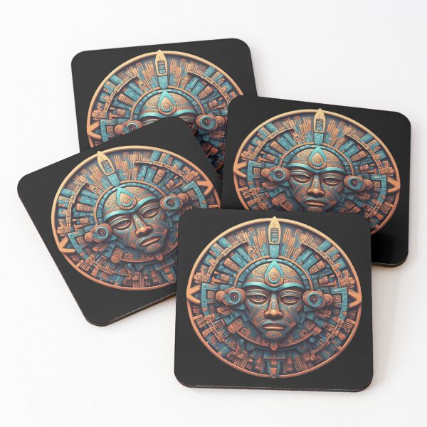 Item preview, Colorful Ancient Tribal Mask, Original Design designed and sold by Burn-Ego.