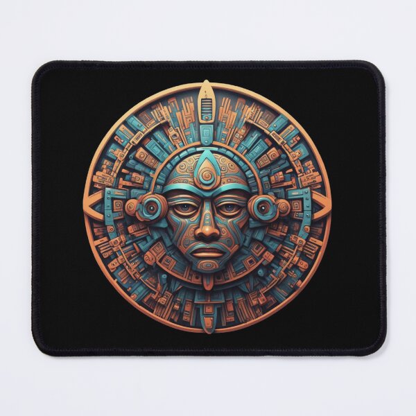 Item preview, Colorful Ancient Tribal Mask, Original Design designed and sold by Burn-Ego.