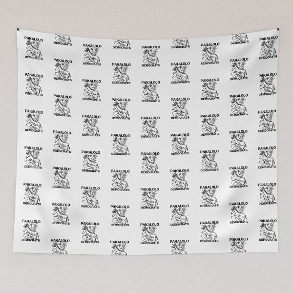 Item preview, PAKALOLO DEMOCRATS ~ DONKEY TRAMPLING ELEPHANT ~ (V-4-170) designed and sold by RodeoMalibu.