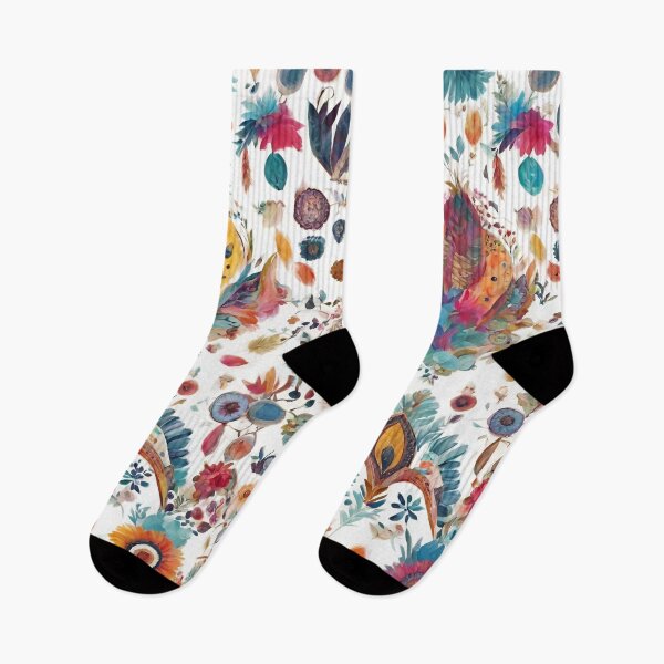Item preview, Estilo colorido de flores bohemias designed and sold by NingningS.