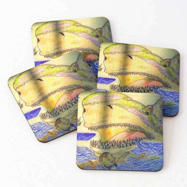 Item preview, pinnochioo and the shark designed and sold by Wim Avril Stoss.