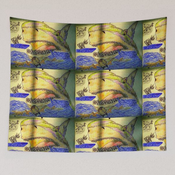 Item preview, pinnochioo and the shark designed and sold by Wim Avril Stoss.
