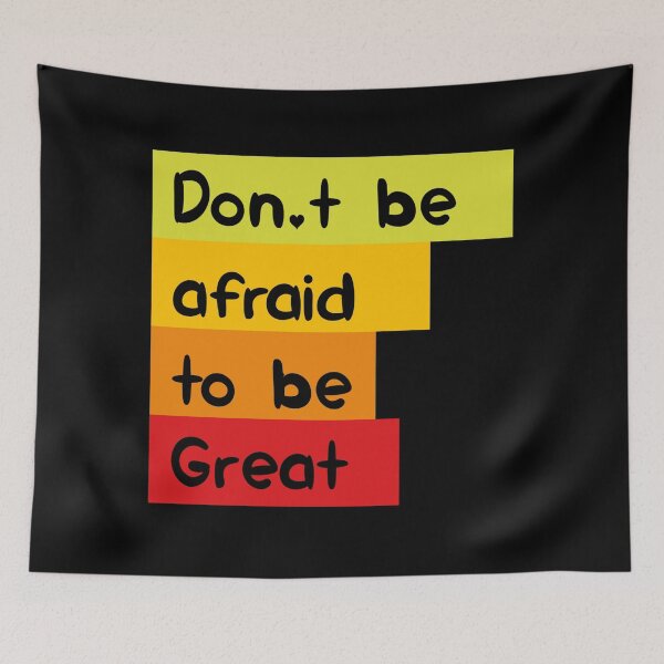 Item preview, Don't be afraid to be Great designed and sold by Lukars77.