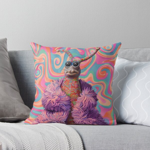 Item preview, Psychedelic Colorful Cosmic Snail Portrait designed and sold by GulDesignCo.