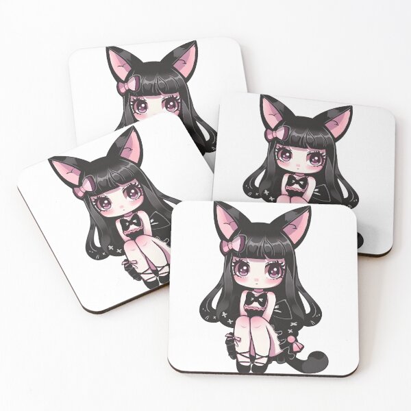 Item preview, Neko chan black cat girl designed and sold by AngelinaBezm.